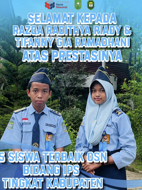 5 Siswa Terbaik OSN Bidang IPS Tingkat Kabupaten