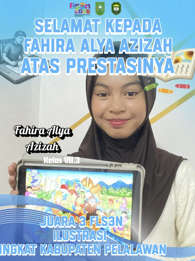 Juara 3 FLS3N Ilutrasi Tingkat Kabupaten Pelalawan